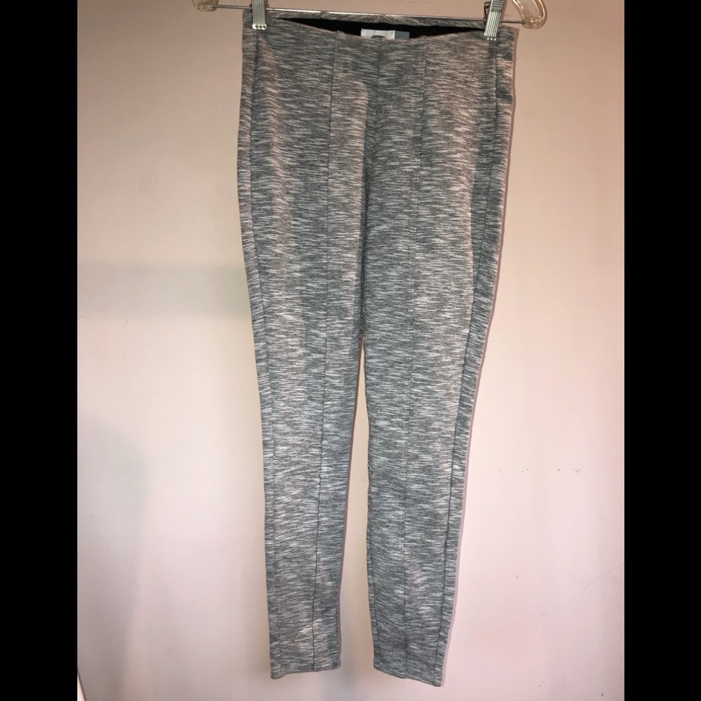 Old Navy Grey and White Leggings